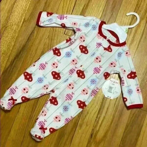 Fleece baby onesie